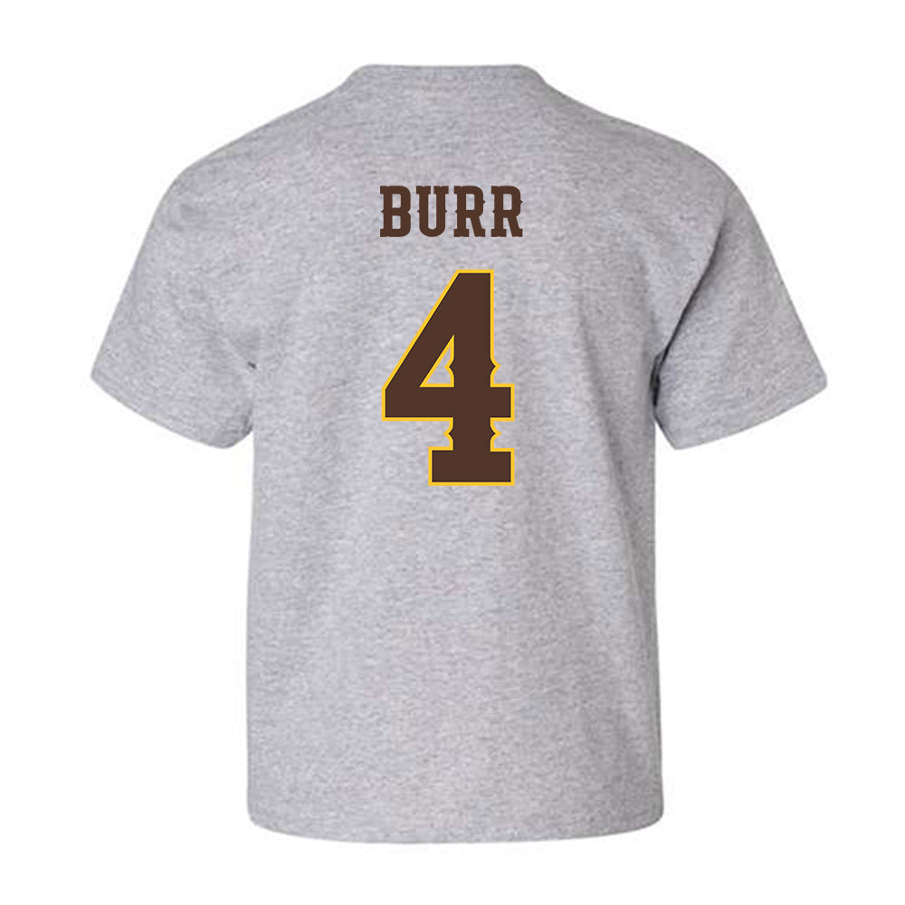 Wyoming - NCAA Women's Soccer : Maddie Burr - Classic Shersey Youth T-Shirt-1