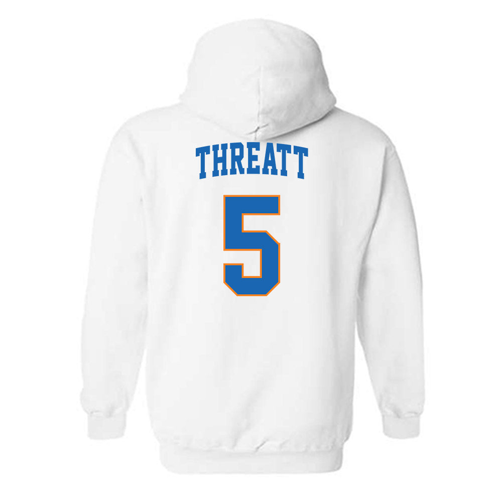 Texas Arlington - NCAA Women's Basketball : nya threatt - Classic Shersey Hooded Sweatshirt-1