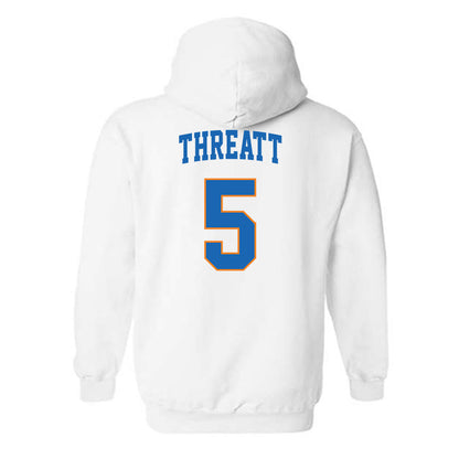Texas Arlington - NCAA Women's Basketball : nya threatt - Classic Shersey Hooded Sweatshirt-1