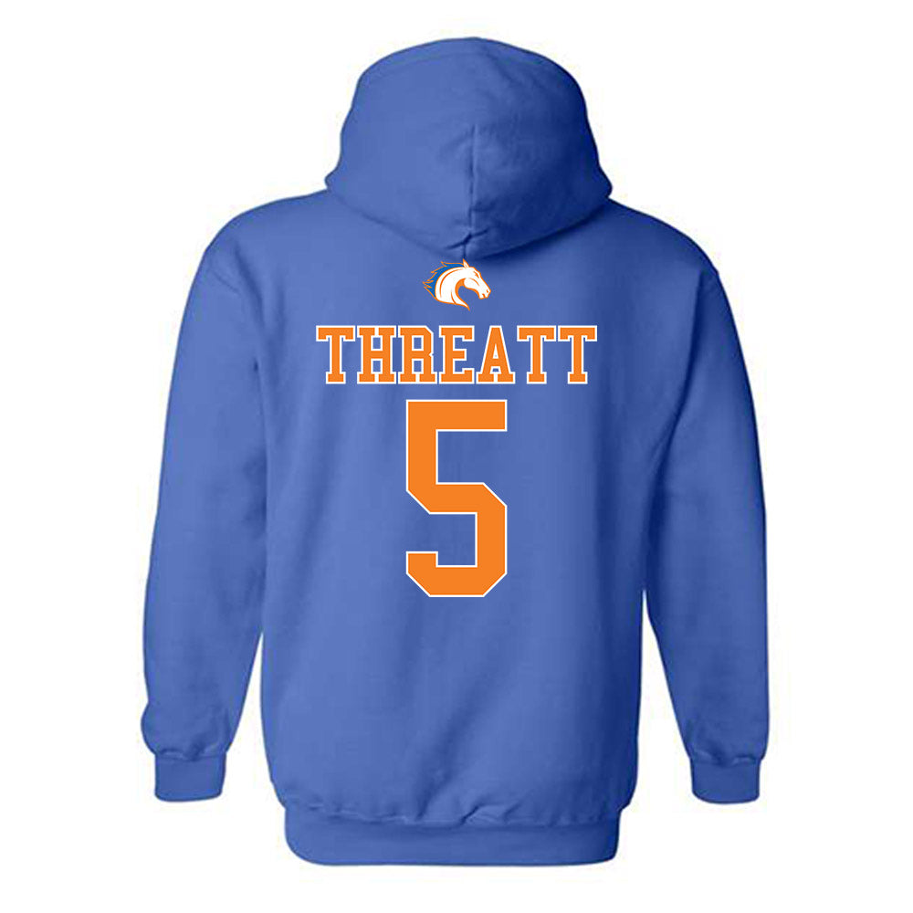 Texas Arlington - NCAA Women's Basketball : nya threatt - Classic Shersey Hooded Sweatshirt-1