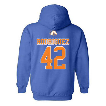 Texas Arlington - NCAA Women's Basketball : Jeanne Rodriguez - Classic Shersey Hooded Sweatshirt-1
