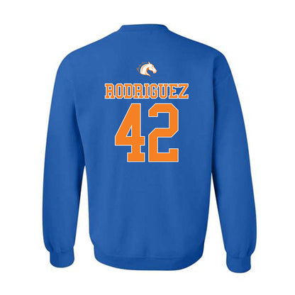 Texas Arlington - NCAA Women's Basketball : Jeanne Rodriguez - Classic Shersey Crewneck Sweatshirt-1