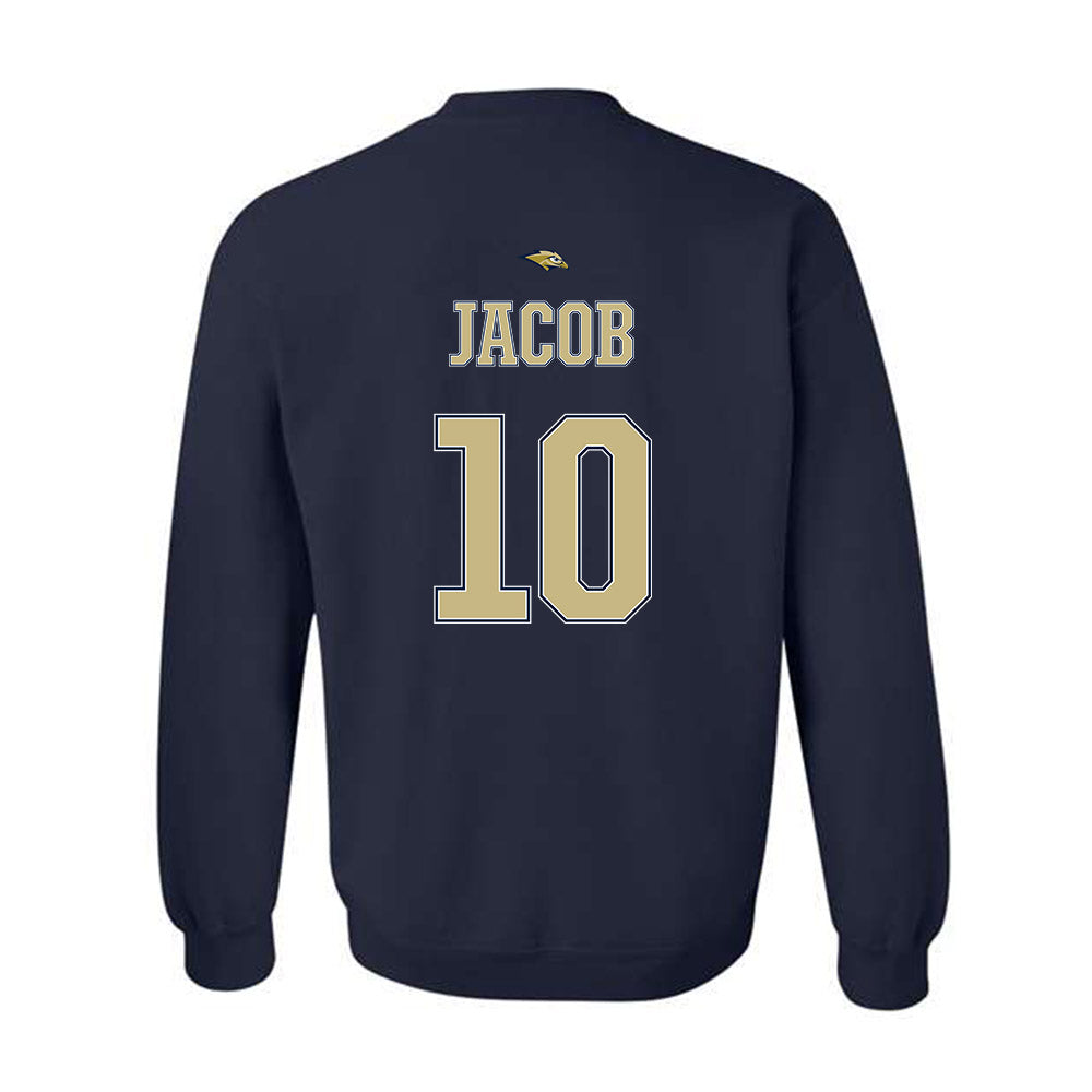 Oral Roberts - NCAA Men's Basketball : Aaron Jacob - Sports Shersey Crewneck Sweatshirt-1