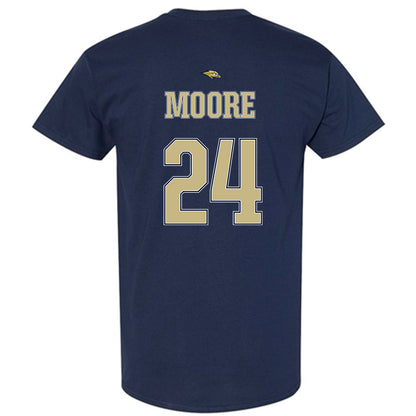 Oral Roberts - NCAA Men's Basketball : Josiah Moore - Sports Shersey T-Shirt-1