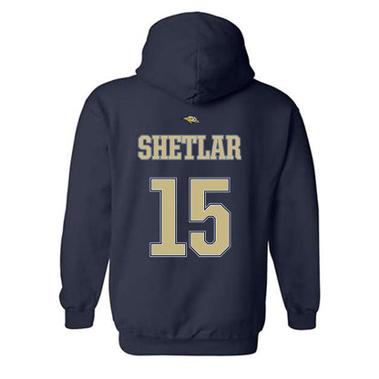 Oral Roberts - NCAA Women's Basketball : Alana Shetlar - Sports Shersey Hooded Sweatshirt-1