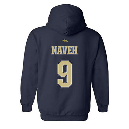 Oral Roberts - NCAA Men's Basketball : Ofri Naveh - Sports Shersey Hooded Sweatshirt-1