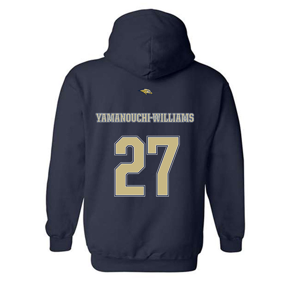 Oral Roberts - NCAA Men's Basketball : Yuto Yamanouchi-Williams - Sports Shersey Hooded Sweatshirt-1