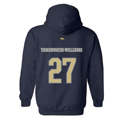 Oral Roberts - NCAA Men's Basketball : Yuto Yamanouchi-Williams - Sports Shersey Hooded Sweatshirt-1