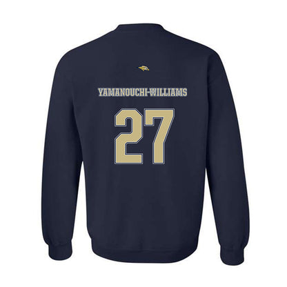 Oral Roberts - NCAA Men's Basketball : Yuto Yamanouchi-Williams - Sports Shersey Crewneck Sweatshirt-1