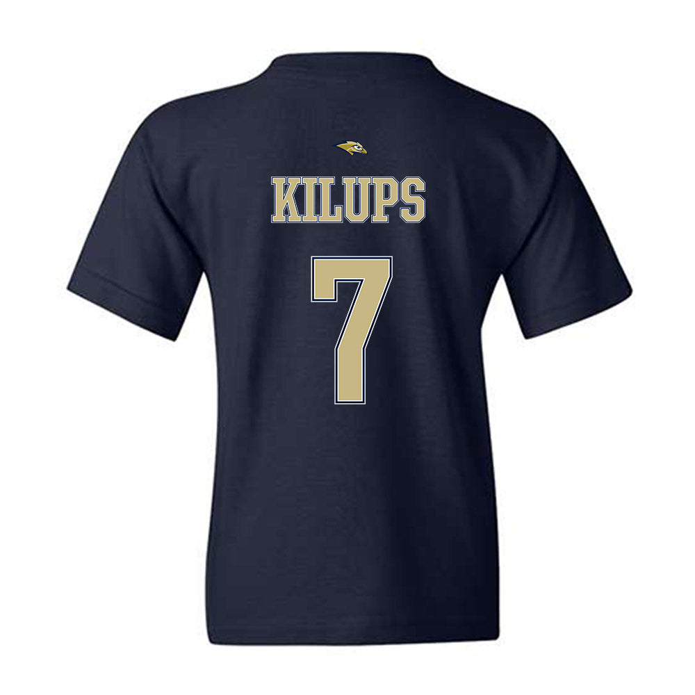 Oral Roberts - NCAA Men's Basketball : Martins Kilups - Sports Shersey Youth T-Shirt-1