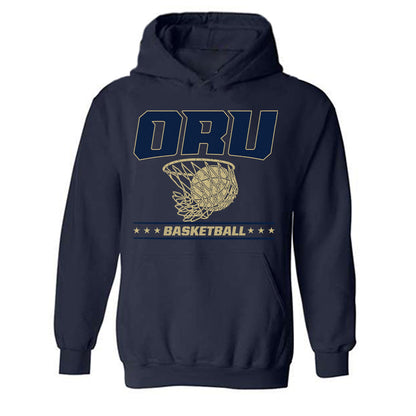 Oral Roberts - NCAA Men's Basketball : Baron Smith Jr - Sports Shersey Hooded Sweatshirt-0