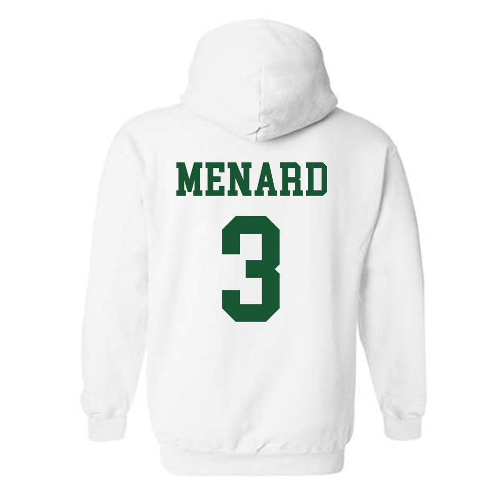 Colorado State - NCAA Men's Basketball : Justin Menard - Hooded Sweatshirt-1