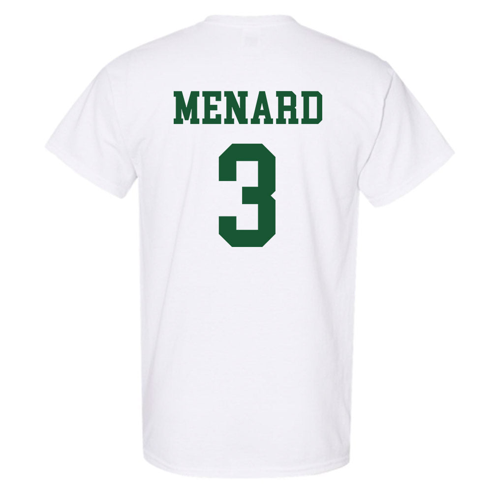 Colorado State - NCAA Men's Basketball : Justin Menard - T-Shirt-1