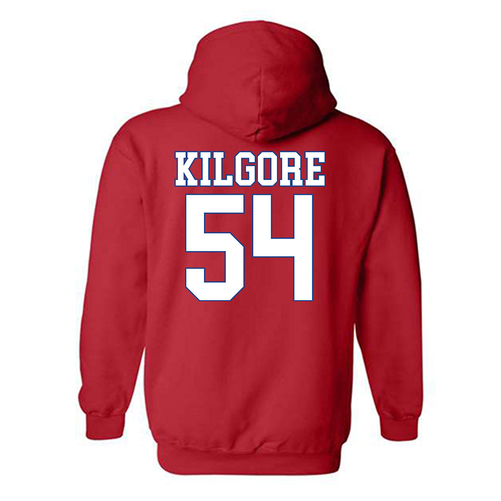 SMU - NCAA Football : Alexander Kilgore - Hooded Sweatshirt-1