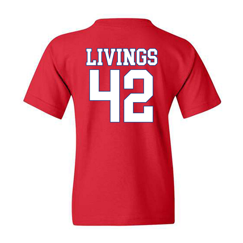 SMU - NCAA Women's Volleyball : Jadyn Livings - Youth T-Shirt-1