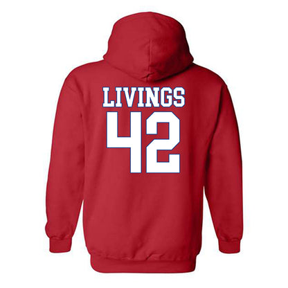 SMU - NCAA Women's Volleyball : Jadyn Livings - Hooded Sweatshirt-1