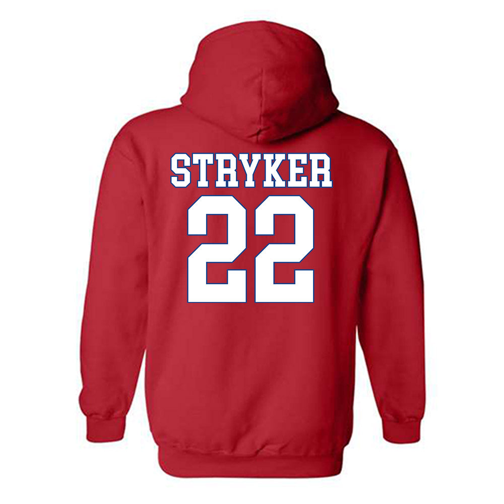 SMU - NCAA Women's Soccer : Nikki Stryker - Hooded Sweatshirt-1