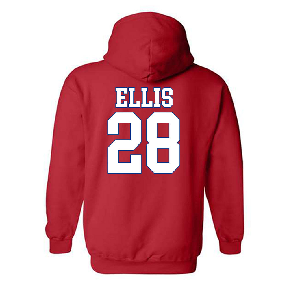 SMU - NCAA Men's Soccer : Anden Ellis - Hooded Sweatshirt-1