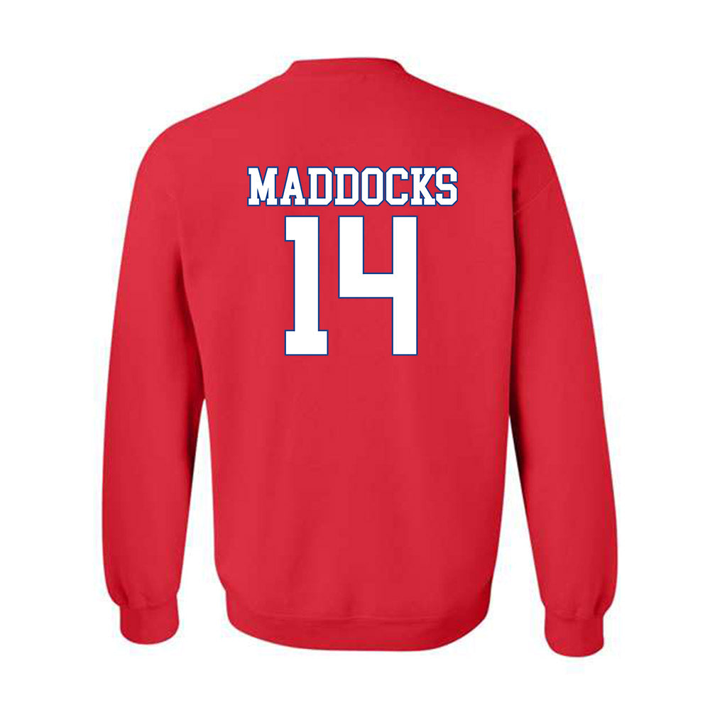 SMU - NCAA Women's Soccer : Olivia Maddocks - Crewneck Sweatshirt-1