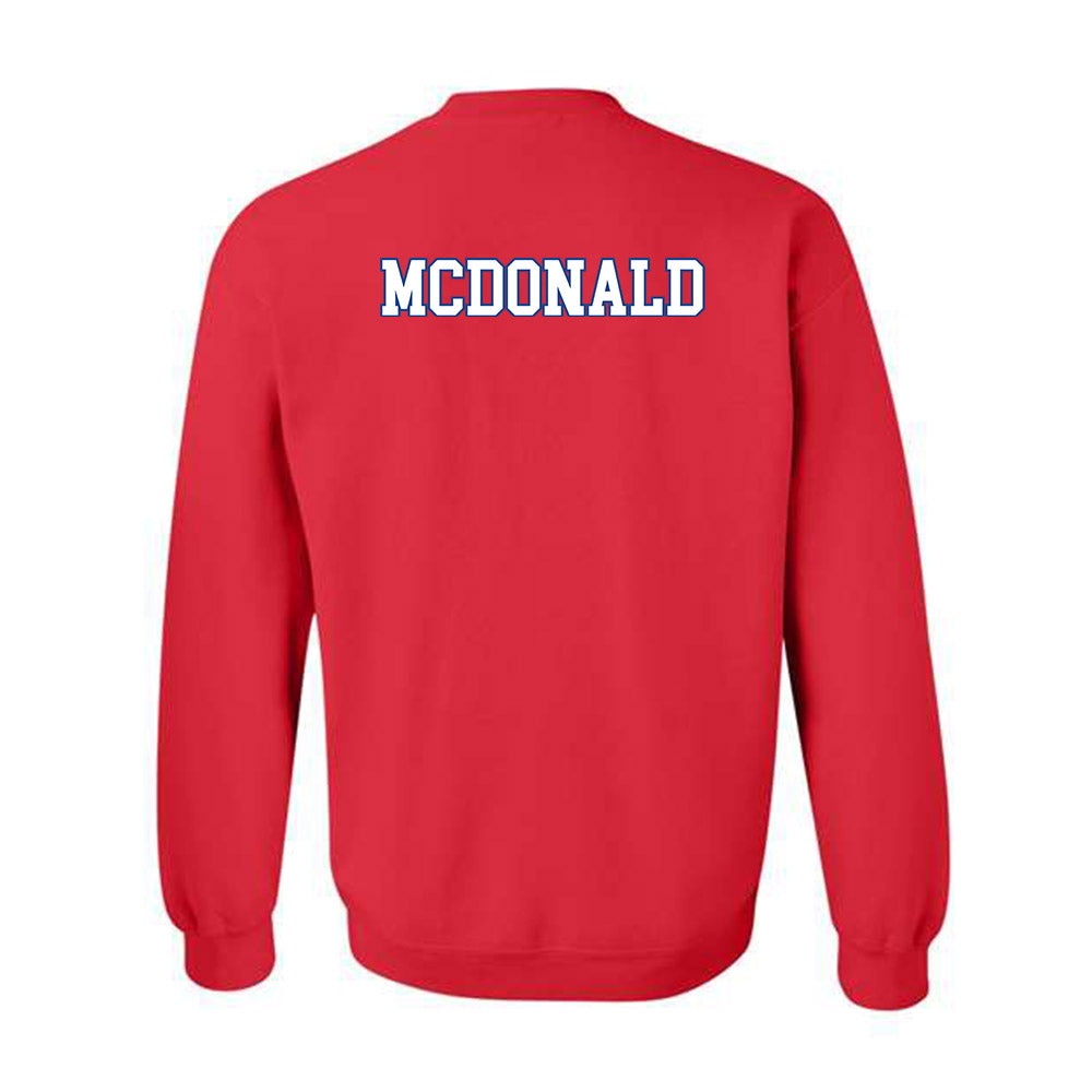 SMU - NCAA Men's Tennis : Noah McDonald - Crewneck Sweatshirt-1