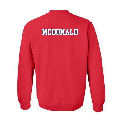 SMU - NCAA Men's Tennis : Noah McDonald - Crewneck Sweatshirt-1