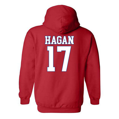 SMU - NCAA Women's Soccer : Londynn Hagan - Hooded Sweatshirt-1