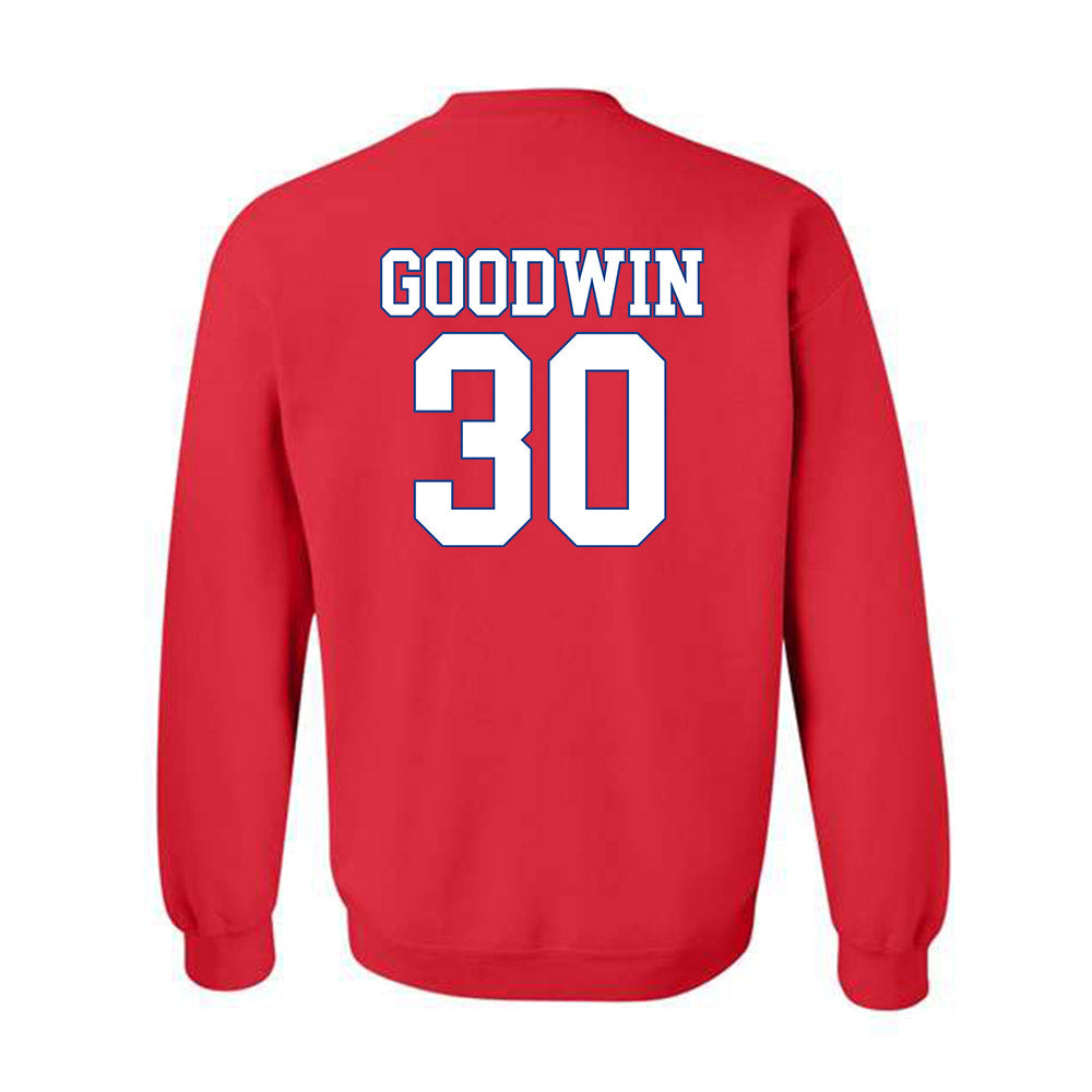SMU - NCAA Football : Kenneth Goodwin - Crewneck Sweatshirt-1