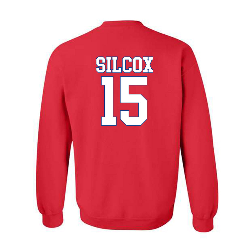SMU - NCAA Women's Soccer : Olivia Silcox - Crewneck Sweatshirt-1
