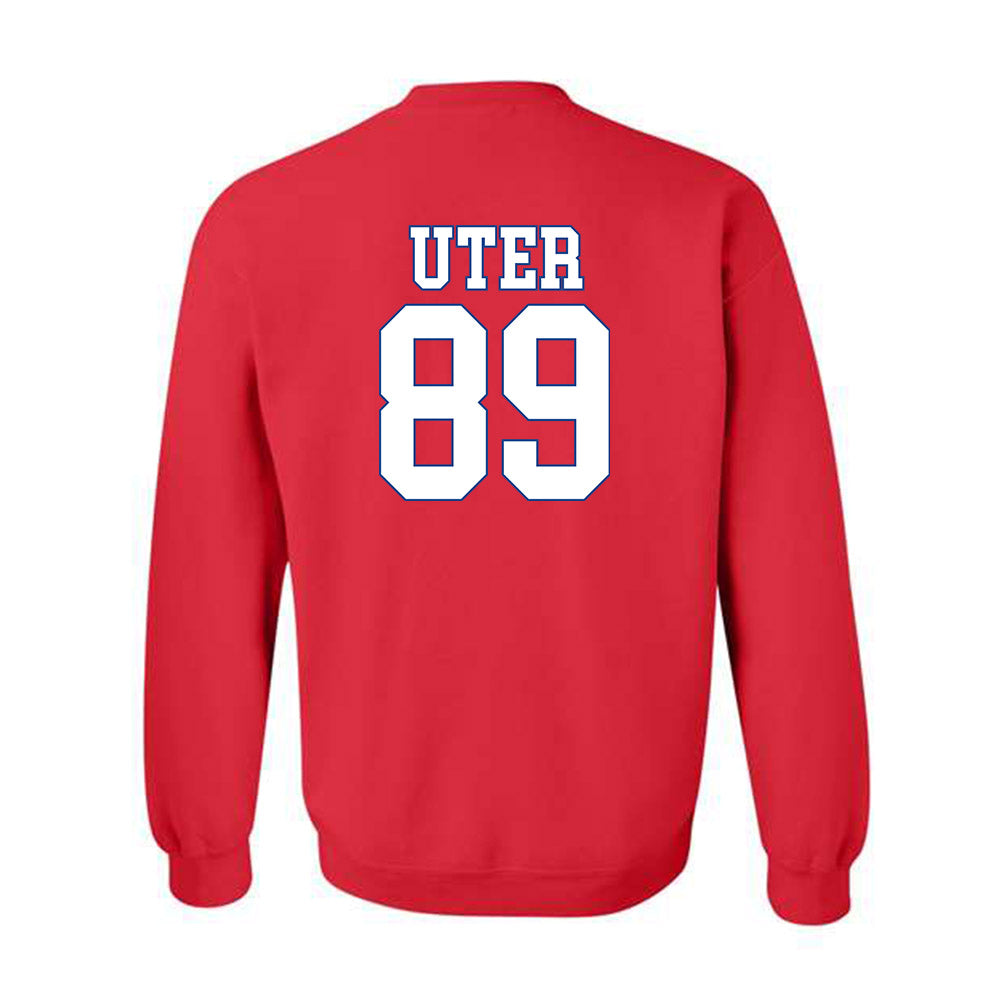 SMU - NCAA Football : Miles Uter - Crewneck Sweatshirt-1