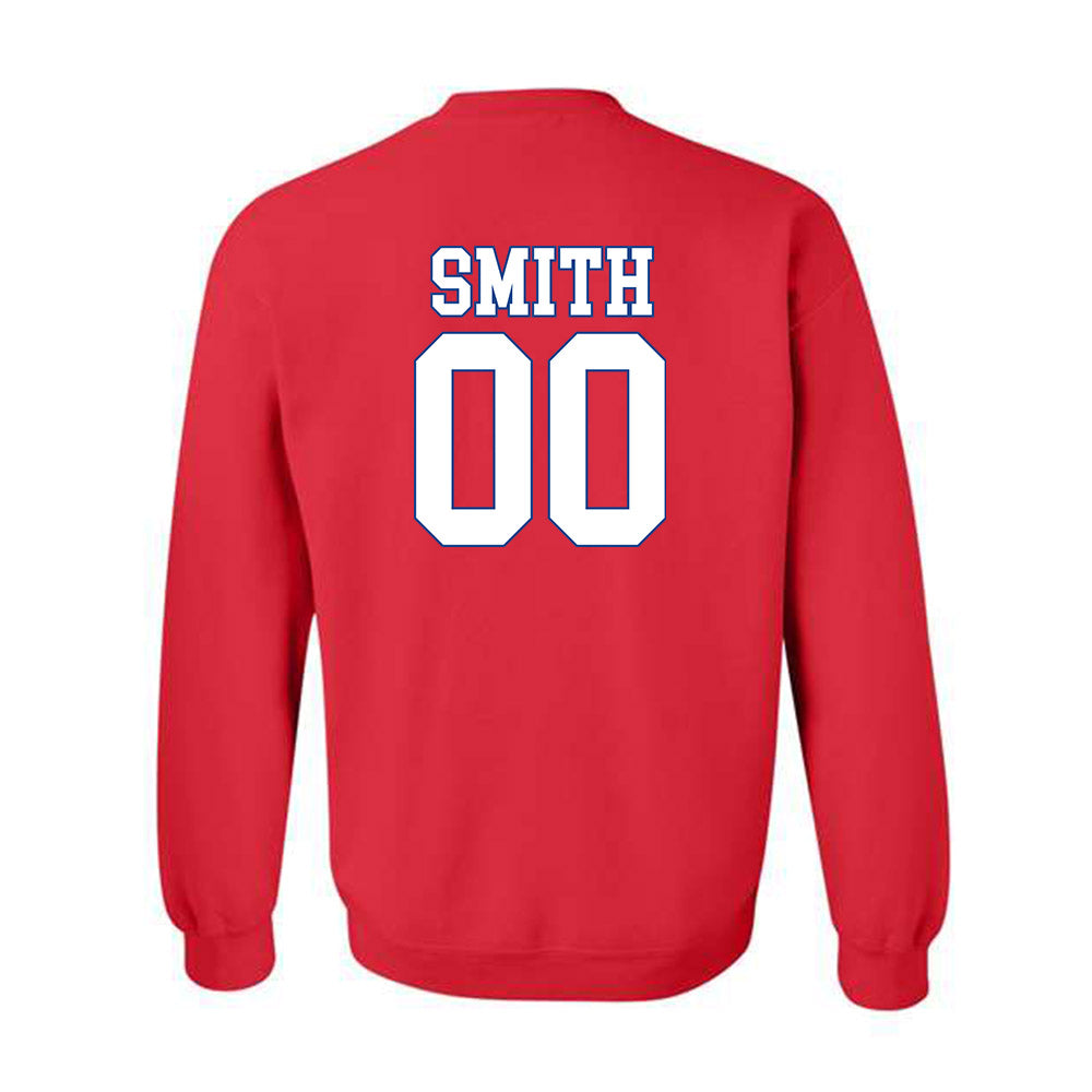 SMU - NCAA Football : Wyat Smith - Crewneck Sweatshirt-1