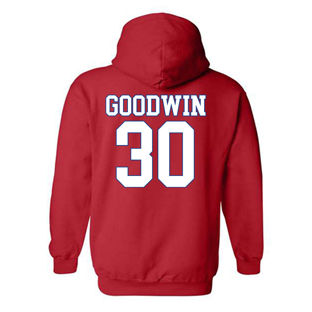 SMU - NCAA Football : Kenneth Goodwin - Hooded Sweatshirt-1
