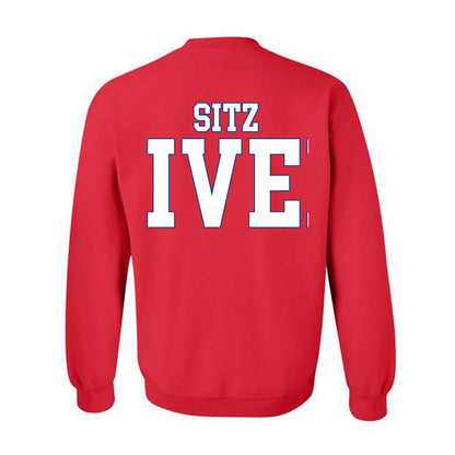 SMU - NCAA Men's Swimming & Diving : Luke Sitz - Crewneck Sweatshirt-1