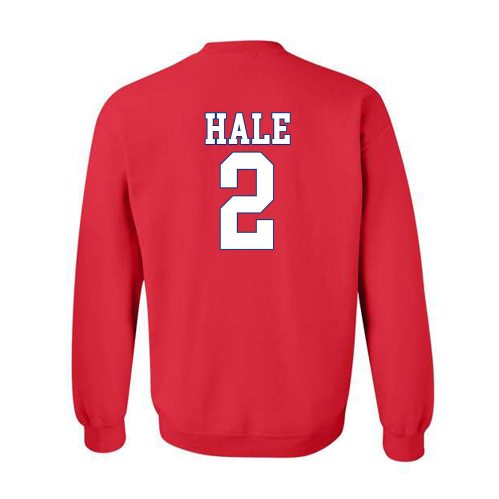 SMU - NCAA Football : Jalen Hale - Crewneck Sweatshirt-1