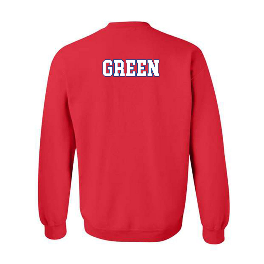 SMU - NCAA Football : Dramekco Green - Crewneck Sweatshirt-1