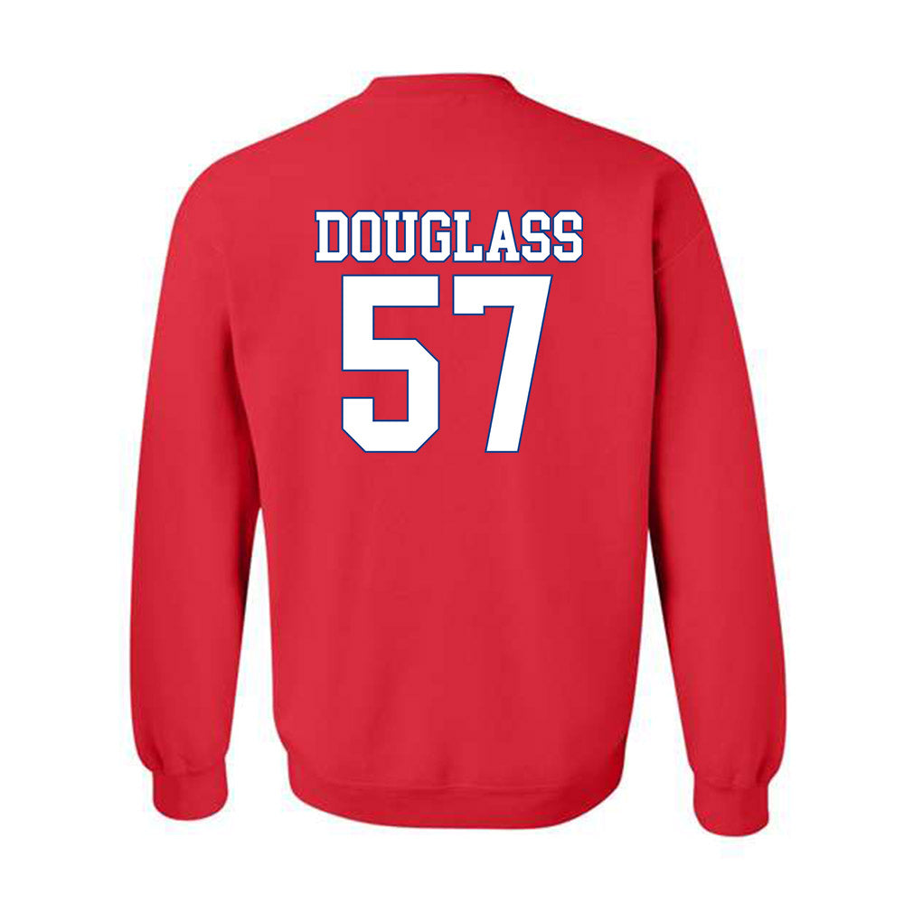 SMU - NCAA Football : Henry Douglass - Crewneck Sweatshirt-1