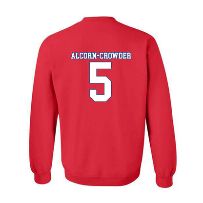SMU - NCAA Football : Malcolm Alcorn-Crowder - Crewneck Sweatshirt-1