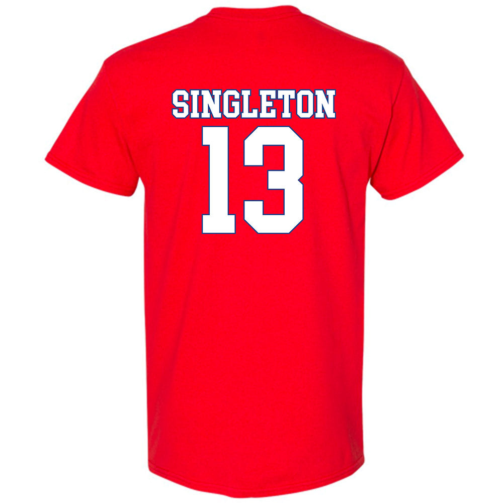 SMU - NCAA Football : Daylon Singleton - T-Shirt-1