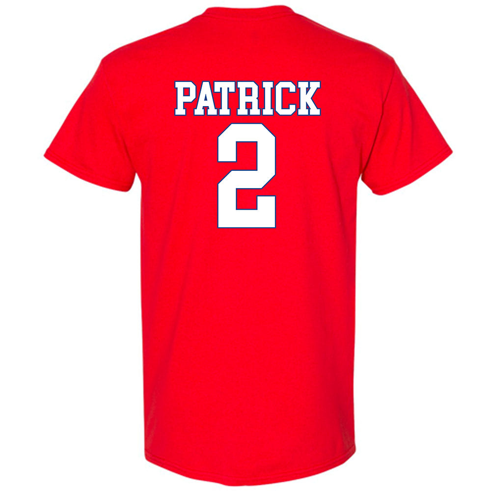 SMU - NCAA Men's Basketball : Jacob Patrick - T-Shirt-1
