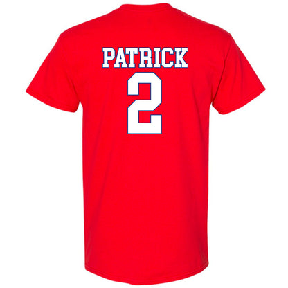 SMU - NCAA Men's Basketball : Jacob Patrick - T-Shirt-1