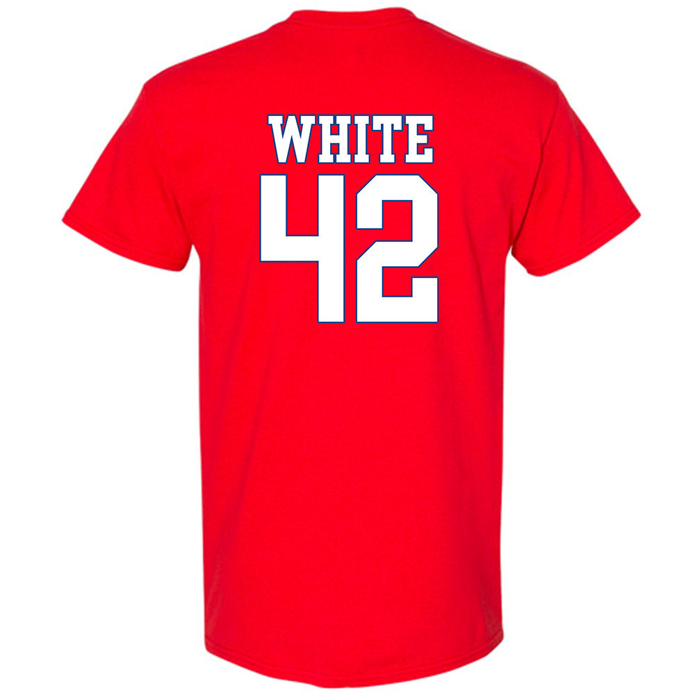SMU - NCAA Women's Basketball : Roxy White - T-Shirt-1