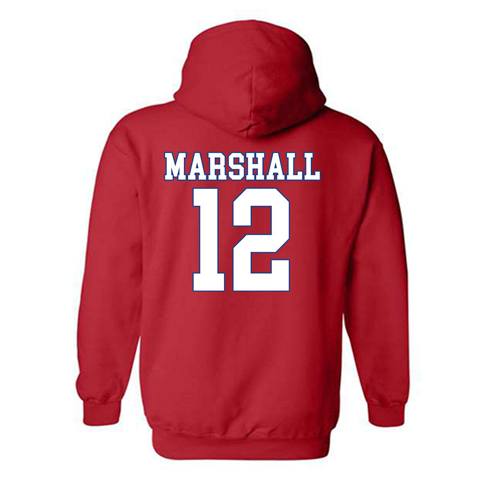 SMU - NCAA Football : Caden Marshall - Hooded Sweatshirt-1
