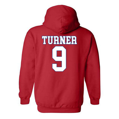 SMU - NCAA Football : Zachery Turner - Hooded Sweatshirt-1