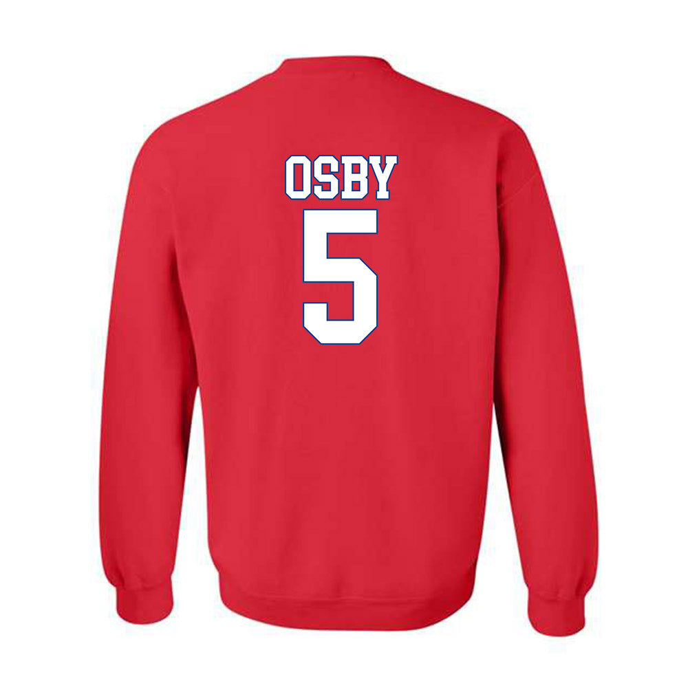 SMU - NCAA Women's Basketball : Zoe Osby - Crewneck Sweatshirt-1