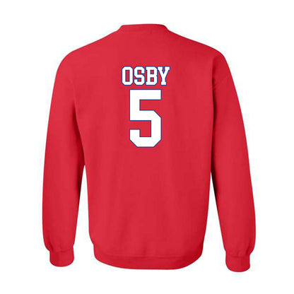 SMU - NCAA Women's Basketball : Zoe Osby - Crewneck Sweatshirt-1