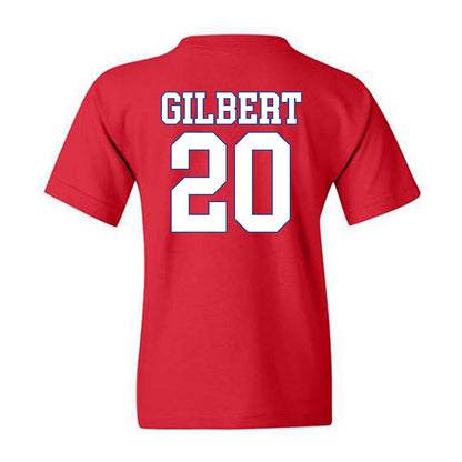 SMU - NCAA Football : Deuce Gilbert - Youth T-Shirt-1