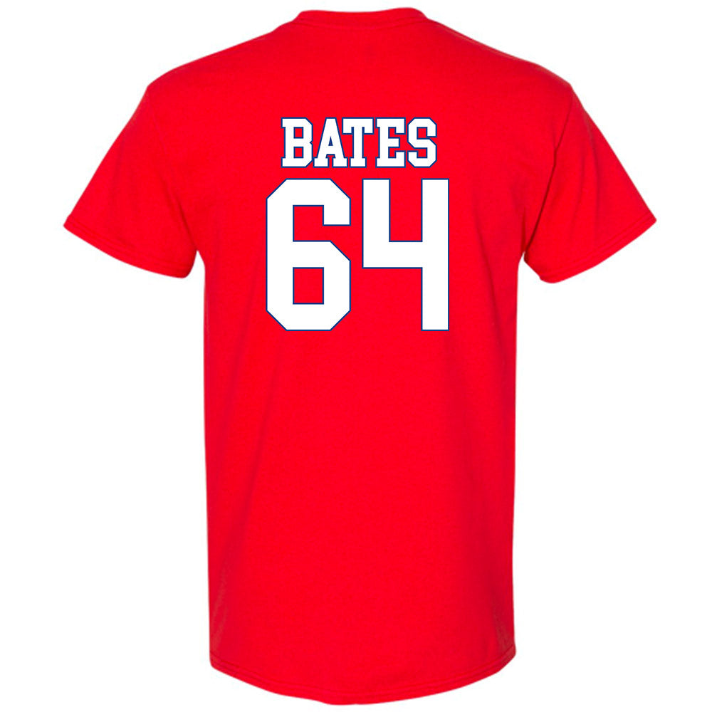 SMU - NCAA Football : Joshua Bates - T-Shirt-1