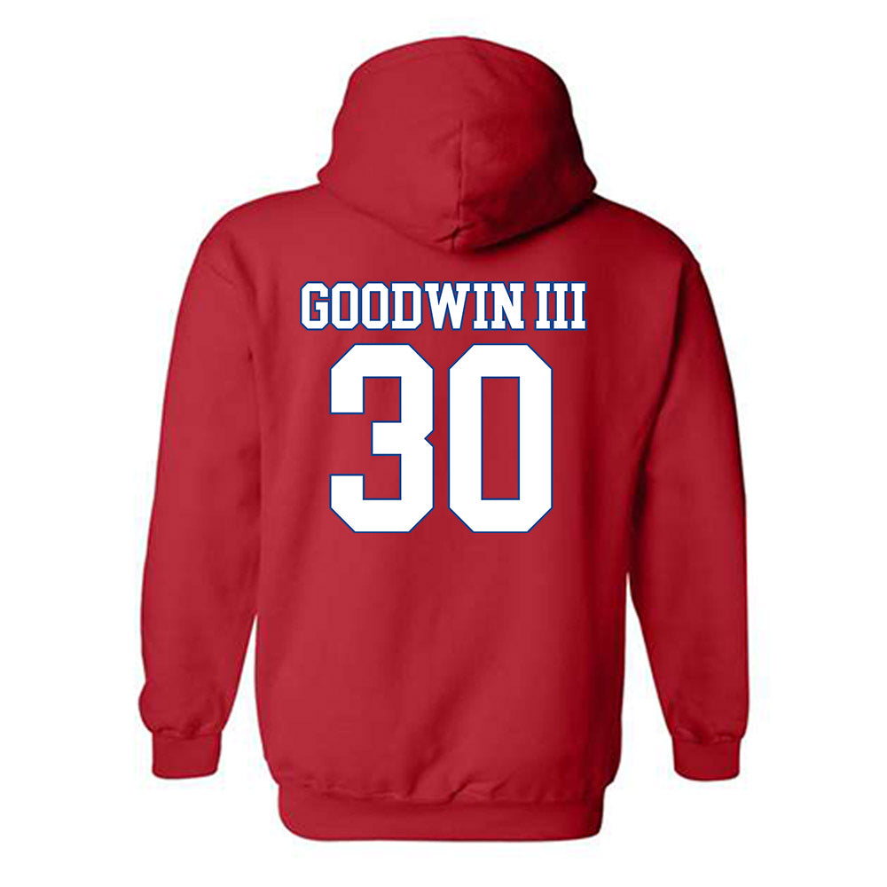SMU - NCAA Football : Kenneth Goodwin III - Hooded Sweatshirt-1