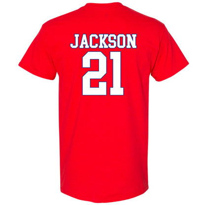 SMU - NCAA Women's Basketball : Kaylin Jackson - T-Shirt-1
