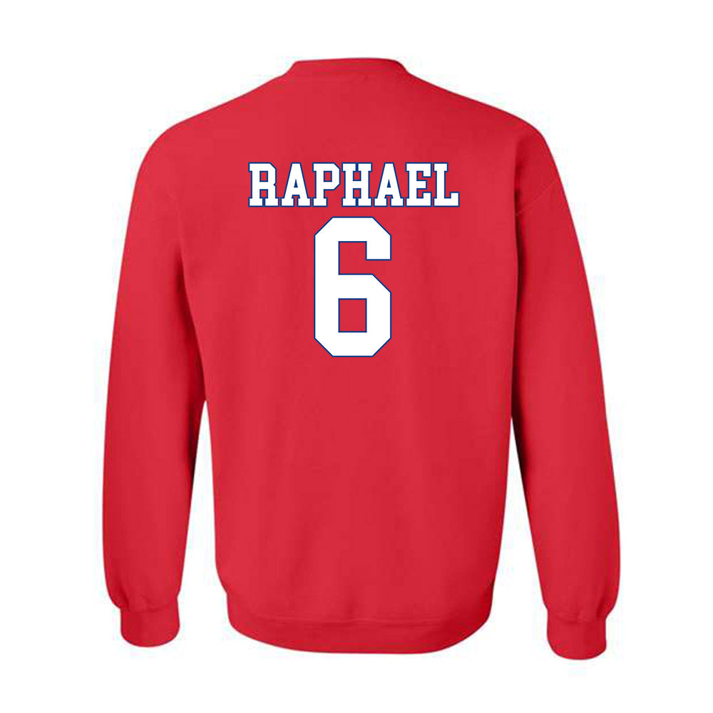 SMU - NCAA Football : Kendrick Raphael - Crewneck Sweatshirt-1