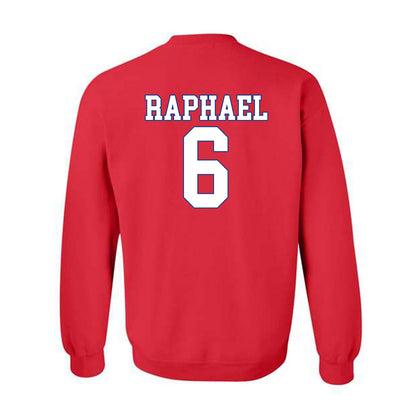 SMU - NCAA Football : Kendrick Raphael - Crewneck Sweatshirt-1